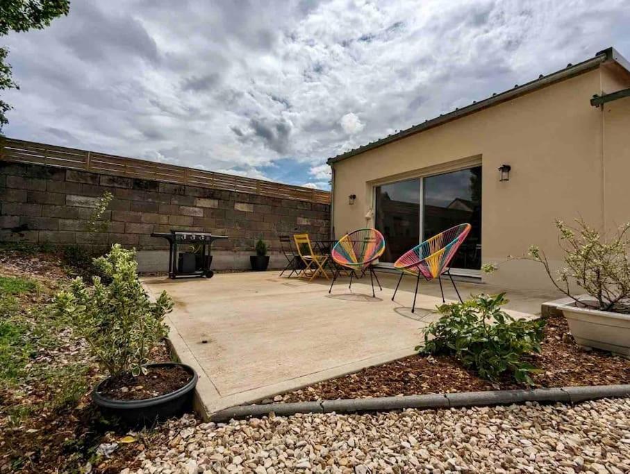 Logement De Plain-Pied Avec Jardin, Terrasse Gurgy Exteriör bild